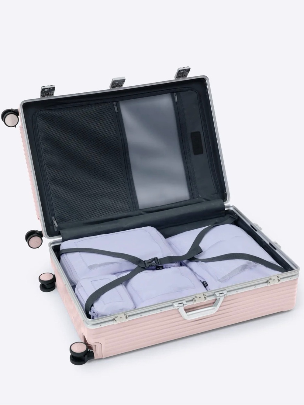 NIB NOBL Blush Check-In All in One 28” Luggage - Picture 3 of 5
